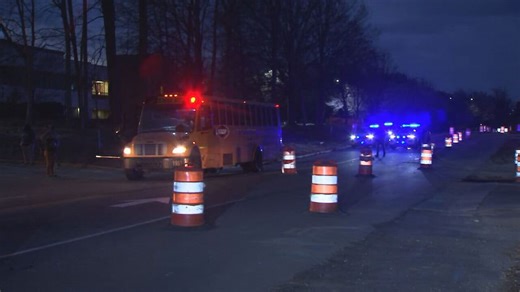 CMPD respond to school bus incident in University City