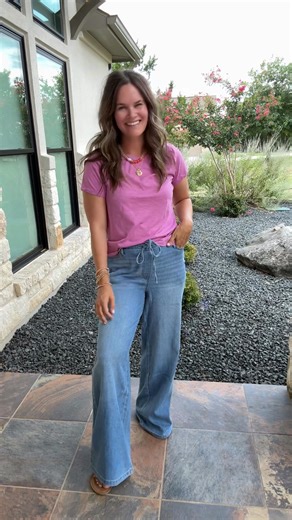 LIKE and comment “WALMART PANTS” to have all links sent directly to your messages. Walmart jeans that give me Madewell. I love the look of the viral Madewell pull on jeans but they’re $148– saw these and they seriously are a great look for less option. Affordable price point under $15. Comfortable fit and tie waist. Easily dress up or down and work/church appropriate. Where my teachers at 🙌 . #walmart #walmartfinds #walmartfashion #teacheroutfit #teacherstyle #affordablefashion #momstyle #momfa