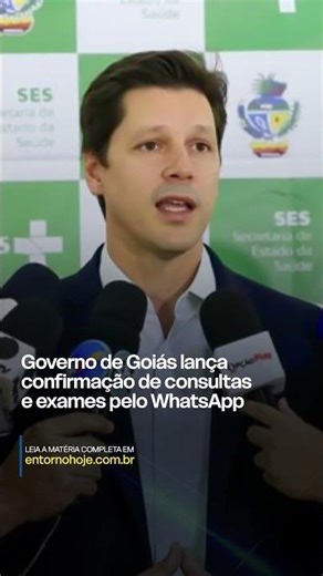 Governo de Goiás lança confirmação de consultas e exames pelo WhatsApp