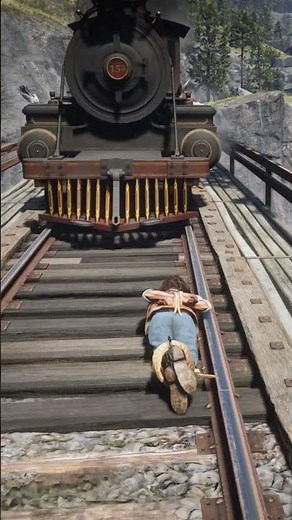 Train Arrives at the Last Second 😱 Cow & People Trapped on Railway Track#shorts