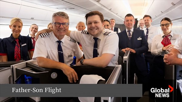 Canadian pilot’s last flight a family affair