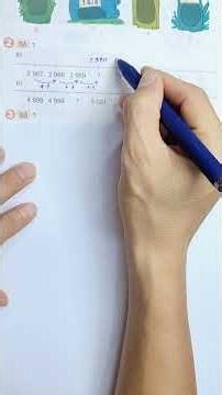 Grade 3 Math - Lesson 2 - Page 5 - Textbook - Volume 2 - Four-Digit Numbers #mathteacher #maths