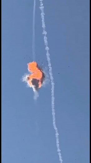 MilitaryNewsDaily | A direct hit on a shaheed drone directly over the Sea of Galilee. Follow @militarynewsdaily for more content🫵 - Tag a friend👇 #soldiers... | Instagram