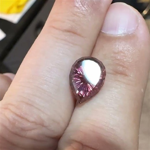 Pink/Red Tourmaline Starbrite™ Cut 3.14 carats #johndyergems #tourmaline #tourmalinering