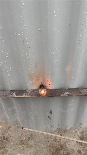 Iron sheet install #fabrication #welding #umerwelder #shorts #shortsfeed