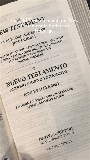 Native Scripture — The Dual Language Book of Mormon on Instagram: "It’s been a while since we have told the story of Native Scripture & thought it would be a perfect re-introduction with the news of The Dual Language Bible!! 📖 Launching just in time for CFM 2026 in The Old Testament, we are SO excited for this to become a part of your scripture study routine just like our Dual Language Book of Mormon has 🥹🫶🏼 Native Scripture has surprised us from the very beginning and I am so grateful for t