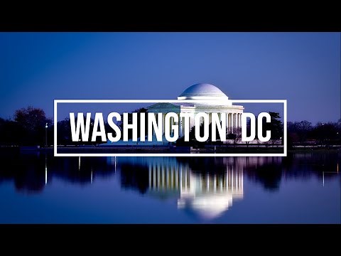 Washington DC Tour by Drone [4K]