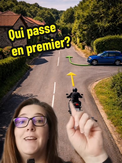 Quelle est la règle de priorité de passage ? Ici c'est la règle de priorité à DROITE, je t'explique comment voir quelle est la règle et qui passe en PREMIER. 🤗 #automobile #auto #codedelaroute #permisdeconduire #voiture