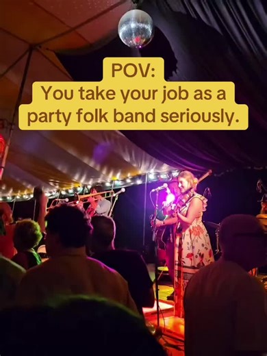 7 months pregnant. Still fronting a festival party. 🔥 It’s easy when the band hits like this. Hi, we’re Adrian & Meredith. If you love Gogol Bordello, Bridge City Sinners, and Flogging Molly… If folk music should make you sweat. If festivals are your church. If dancing all night feels like therapy. You might’ve just found your new favorite live band. Follow along — we’re building this the joyful way. 🌍🔥🎻 #livemusic #music #originalmusic #bandsoftiktok #festival