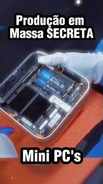 Como Mini PCs São Produzidos em Massa — O Processo Secreto Que Ninguém Mostra!