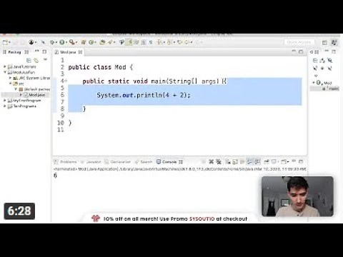 Java - Modulus حساب باقي القسمة