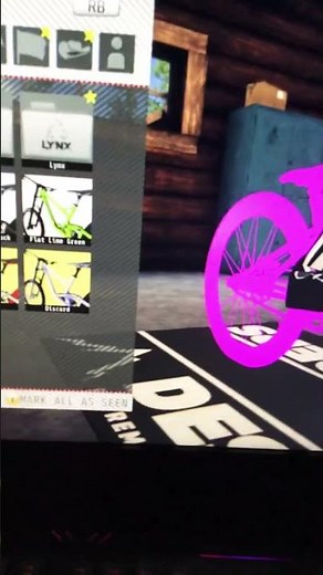How to get pink glowing bike in desenders