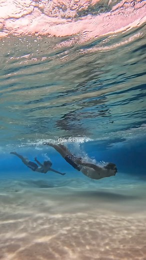Swimming is not just exercise; it's a joyful dance with the elements, a moment of connection with the world around us. #Swimming #NatureLovers #Nature #Ocean #WaterTherapy #OutdoorLife #Uplift Uplifting credit: jackhindle._ | UPLIFT