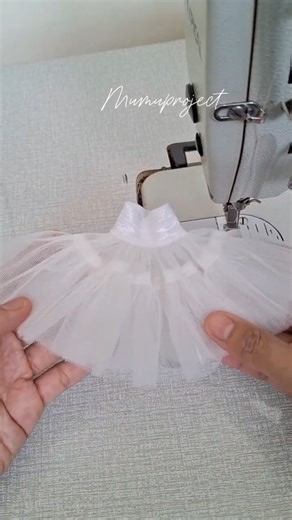 diy tutu skirt for barbie | how to sew tutu skirt | tutorial #barbieclothes #barbiedressmaking #diy