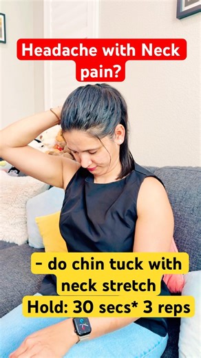 Neck Pain Causing Headaches? Do This Now