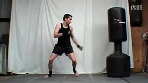跆拳道泰拳的基本攻击训练02(Kwonkicker)