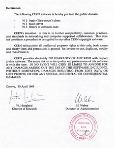 WorldWideWeb: 18 years in the public domain