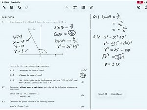 Grade 12 November 20220 Questions 6.1