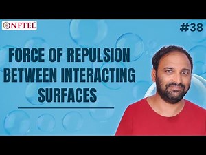 #38 Force of Repulsion between Interacting Surfaces | Colloids & Surfaces