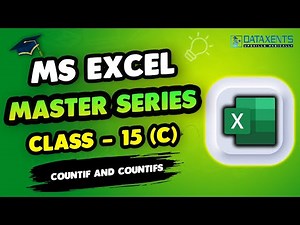How to use countif and countifs functions | Microsoft Excel | latest educational video
