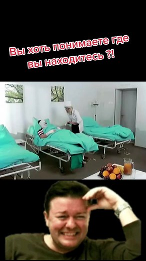 Caring Nurse Attends to Hospital Patient