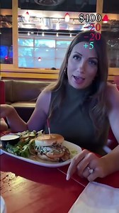 Red Robin $100 SERVER CHALLENGE PART 2! 🔥🔥🔥 Red Robin Burgers #redrobin #burgers #server