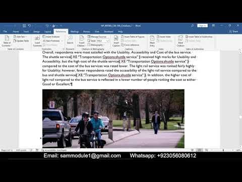 SAM Capstone Project A Word Modules 8-10 | Malton Lake Municipality