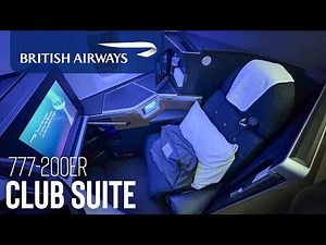 British Airways 777-200ER Club Suite Washington DC to London