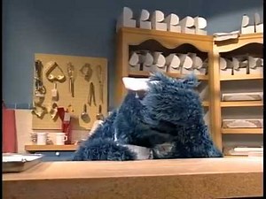 Cookie Monster baking cookies - 9
