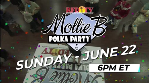 “Mollie B Polka Party” – Sunday Nights at 6 PM ET