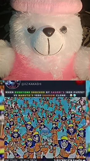 the massive use of multicellular clone jutsu #naruto #anime