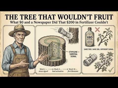 Why Beating Your Fruit Tree With $0 Newspaper Outperforms $80 Fertilizer Every Time