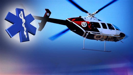 One person flown to hospital in 4-vehicle crash, DCSO says