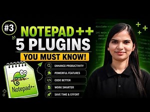 Notepad++ Plugins | 5 Plugins You Must Know | Notepad++ Plugin Install