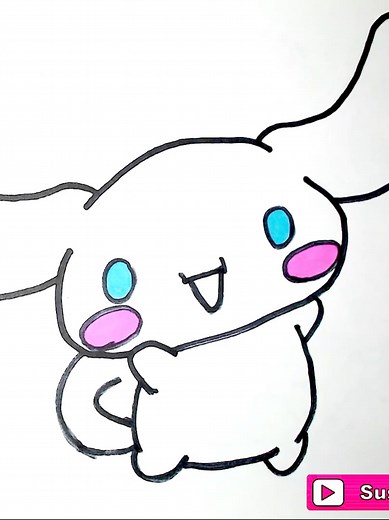 Cómo Dibujar y Colorear a Cinnamoroll