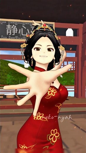 Rina Doing the Viral Chinese Trend 😍 #sakuraschoolsimulator #shorts #trending #viral #video #virals