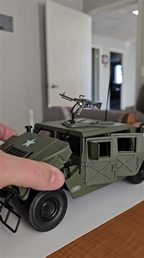 diecast model of a humvee #toys #military #diesel
