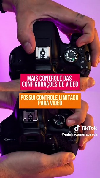 Canon T6 vs Canon T6i: Principais diferenças e vantagens