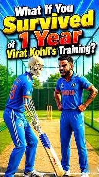 What If You Survived 1 Year of Virat Kohli’s Training? #shorts #cricket #facts