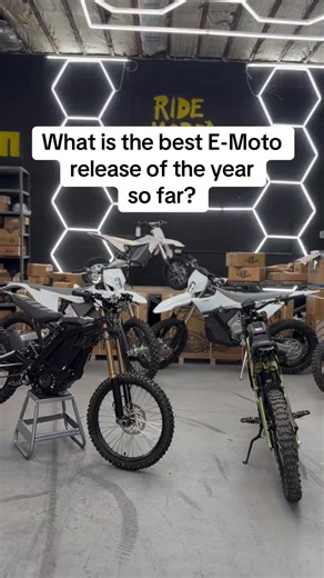 COMMENT YOUR FAVORITE 4 #Ebikes #Surron #Bikelife #pitbikes #ElectroandCo RTR StrikeShadow JerseyEbikes