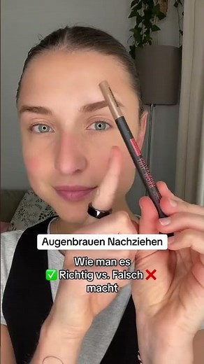 So ziehst du deine Augenbrauen richtig nach ✅