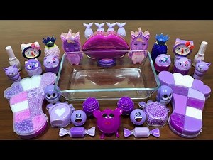 Special #PURPLE SLIME || Mixing Makeup and Floam Into Slime || Satisfying Slime Videos || BoomSlime