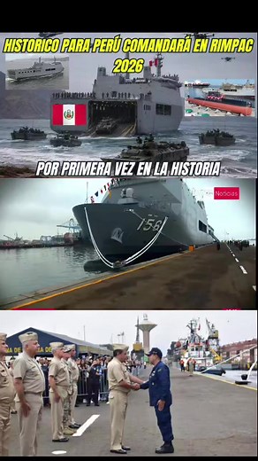 RIMPAC 2026: Perú participa con BAP Pisco y BAP Chipana en Hawái
