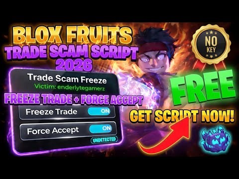 😈 [Easter Update] Blox Fruits Trade Scam Script 2026 | Freeze Trade + Auto Accept + Force Accept 