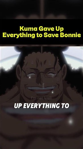 Kuma Gave Up Everything to Save Bonnie 💔 | One Piece Saddest Moment