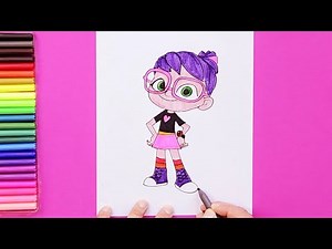 How to draw Abby Hatcher