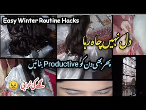 How I Beat Winter Laziness and Stay Organized | Productive Home Routine ✅