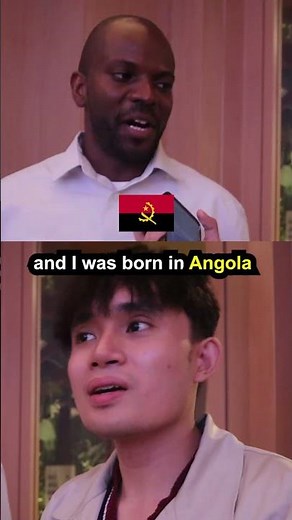 My first time to see a half Filipino and half Angolan! 🇦🇴🇵🇭