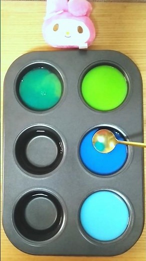 Harmonizing Cool Tones: Mastering Light Green, Blue & Light Blue Color Mixing#colors #colormixing