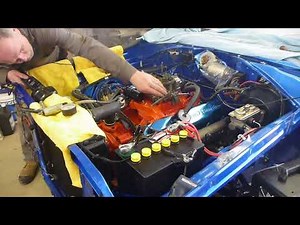 1969 Dodge Superbee Restoration - Setting timing on 383 Magnum